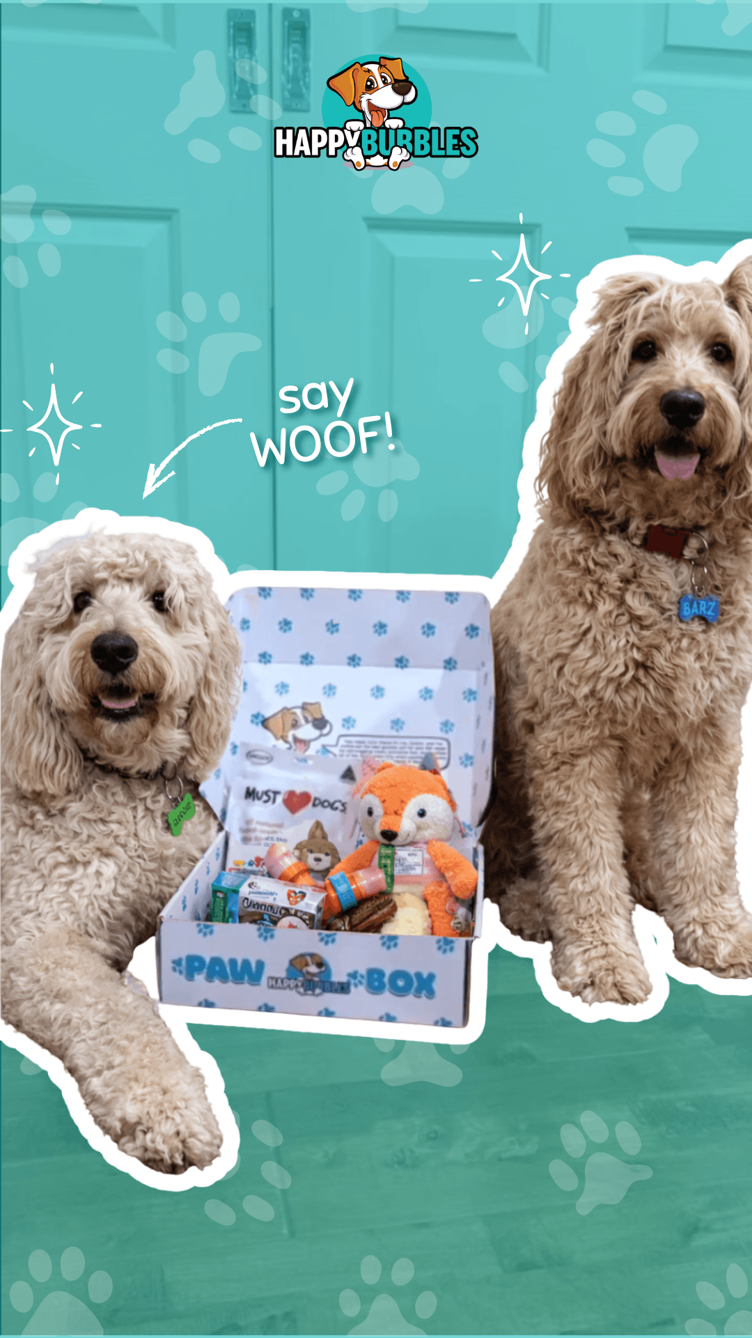 Paw Box | Happy Bubbles