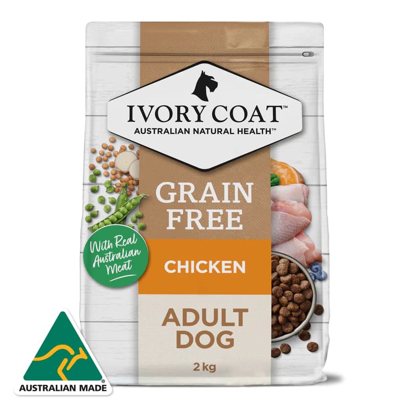 Ivory Coat - Adult Dog - GRAIN FREE - Chicken 2kg