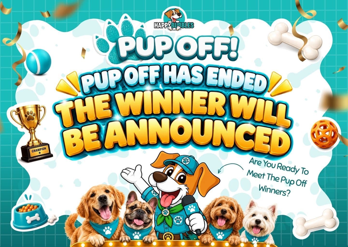 Pup Off: the winners have been announced