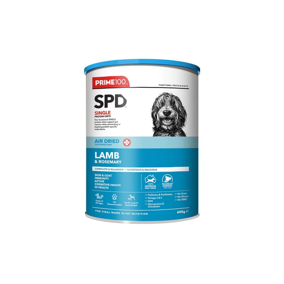 Prime100 - SPD Air Dried - Lamb & Rosemary 600g