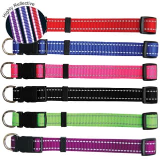 Beau Pets - Reflective Nylon - Adjustable Collar
